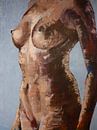 Painting, woman, body, Poise. by Alies werk thumbnail