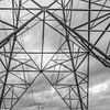 high voltage mast, series 3 of 3 by Arjan Schalken