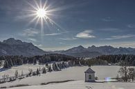 Schneelandschaft im Allgäu von Andreas Stach Miniaturansicht