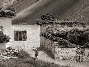Kind im Zanskar-Tal