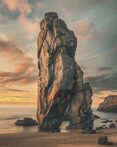 Abendzauber über der Landschaft von fernlichtsicht