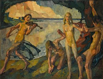 Leo Putz - Junges Leben (Youth) (1920-1922) von Peter Balan