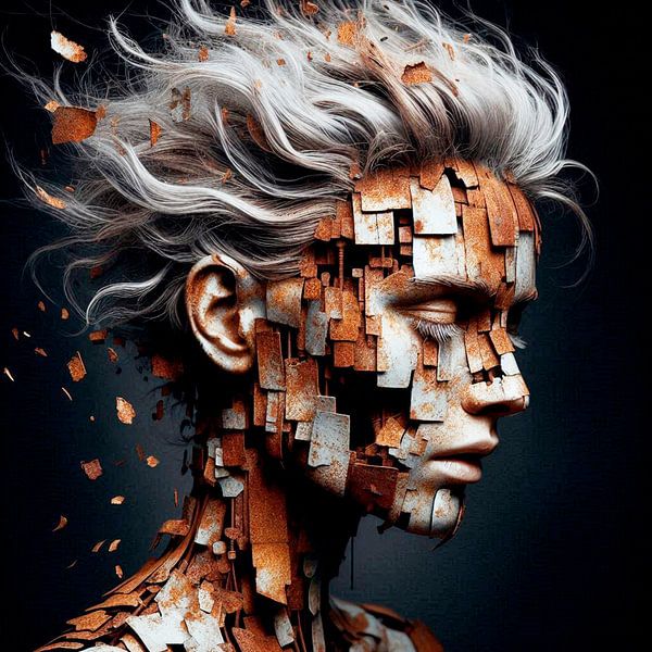 People Falling Apart 02 by Fernando Vieira