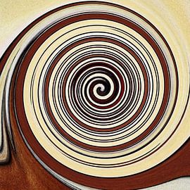 Erdungsspiralen 06  / Spirale / Farbstrudel