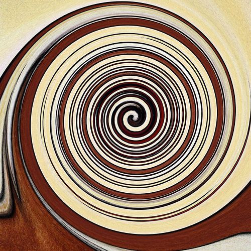 Erdungsspiralen 06  / Spirale / Farbstrudel