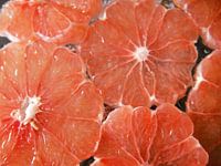 close-up van grapefruit.gros plan de pamplemousse.Nahaufnahme von Grapefruit.closeup of grapefruit.