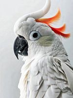 witte papegaai