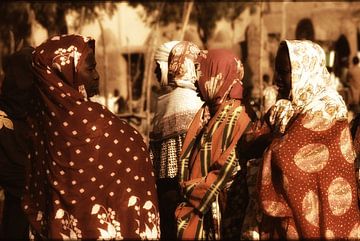 markt in djenne van Frank Kanters