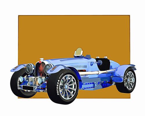 Klassieke auto – Oldtimer Bugatti Phoenix