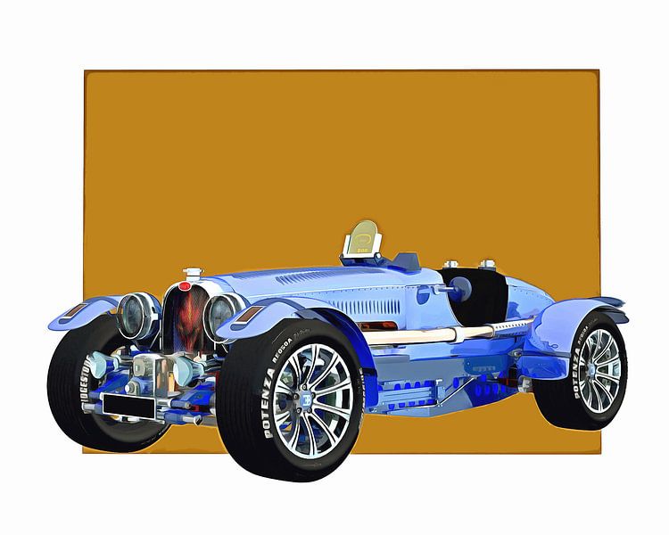 Klassieke auto – Oldtimer Bugatti Phoenix van Jan Keteleer