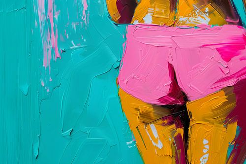 Digitale abstracte kunst