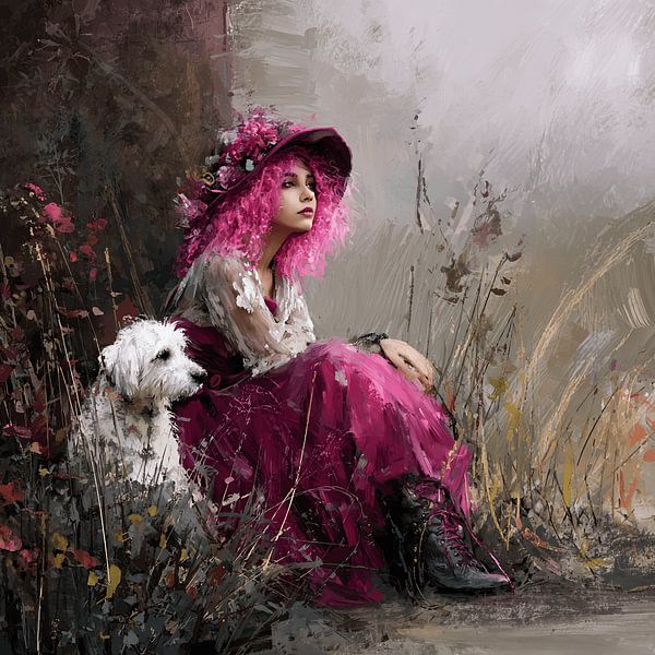Pink Serenity by Karina Brouwer
