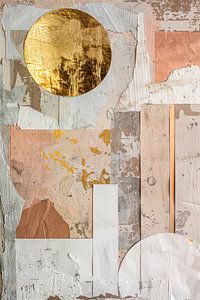 L'or en couches, une nature morte de texture et d'imperfection