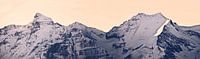 Wiesbachhorn and Hoher Tenn in panorama by Christa Kramer thumbnail