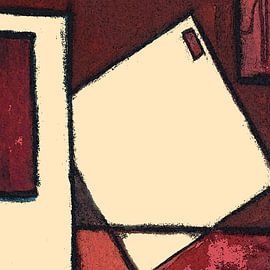 Red Vanilla Abstract - 03