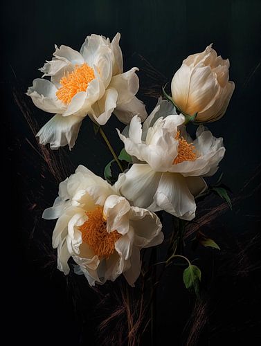 Stillness, in Bloom by Cats & Dotz