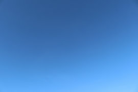 Nothing but the Blue Sky?