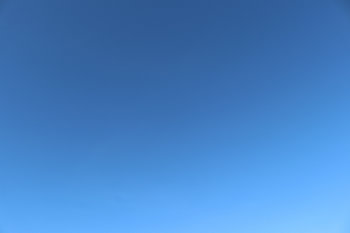 Nothing but the Blue Sky?