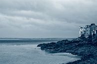 Saint Ives Verenigd Koninkrijk aan het strand von Alice Berkien-van Mil Miniaturansicht