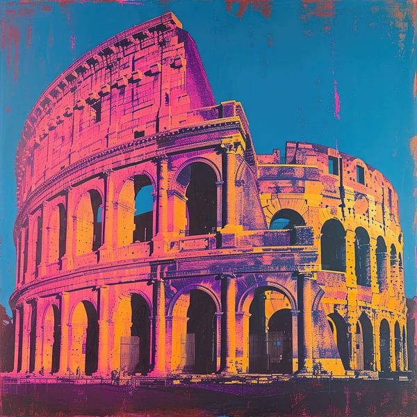 Pop Art Rome &quot;Antiquity&quot; by Niklas Maximilian