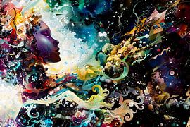 spiritueel schilderachtig werk