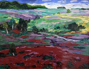 Landschaft auf Sylt anagoria - Wenzel Hablik, 1910