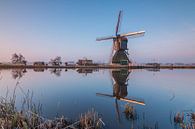Le moulin de Kinderdijk au lever du soleil par Ilya Korzelius Aperçu