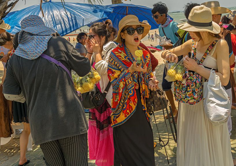 Les touristes chinois à Pattaya par Andreas Marquardt
