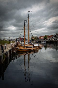 Oude Nederlandse visserboten van Mart Houtman