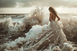 Braut in der Brandung von Egon Zitter