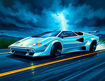 Lamborghini Countach by MIROKKU