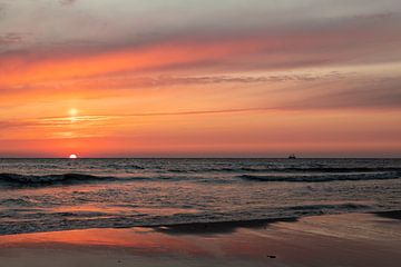 Sunset at the North Sea by KB Design & Photography (Karen Brouwer)
