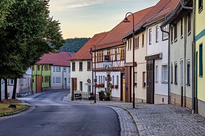 Das Dorf Mühlberg in Thüringen von Roland Brack