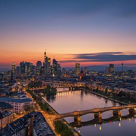 Frankfurt Skyline von Robin Oelschlegel