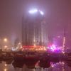 Mystieke stilte Oude Haven Roterdam van Bob Vandenberg