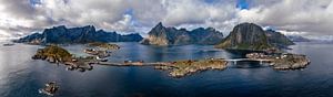 Lofoten Panorama Norwegen