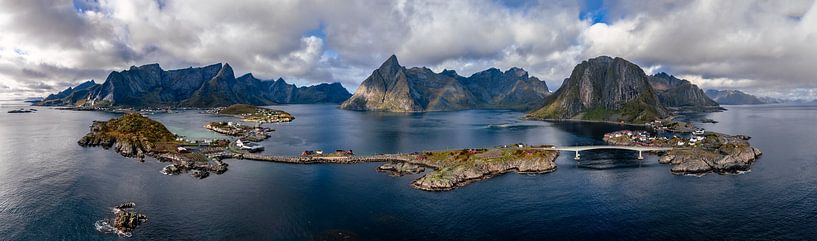 Lofoten Panorama Norwegen von Achim Thomae Photography