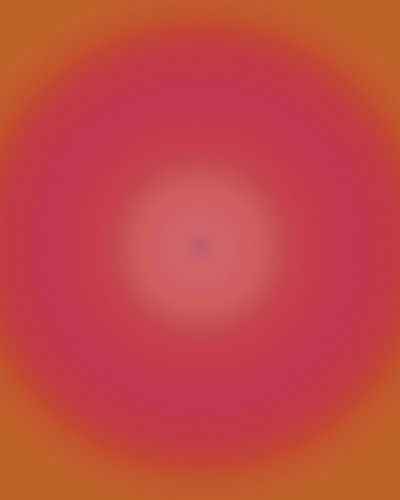 Art néon rétro des années 70. Dégradé abstrait en rose et orange