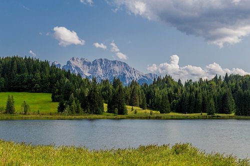Prachtig merenlandschap bij Wagenbruchsee