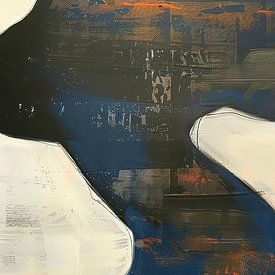 Silhouette Frau von Blickfänger Gemälde