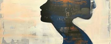 Silhouette Femme sur Peintures accrocheuses