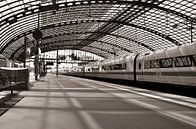 Platform at Berlin Central Station by Silva Wischeropp thumbnail