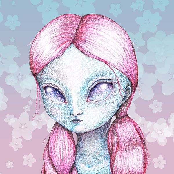 Außerirdisches Mädchen von Bianca Wisseloo