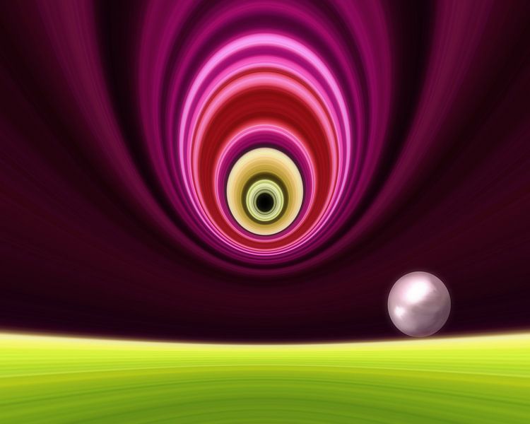 pink Ball by Dagmar Marina