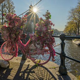 Sunny November day in Amsterdam van Foto Amsterdam/ Peter Bartelings