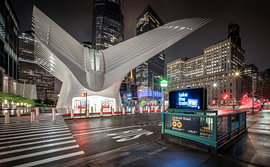 The Oculus, New York by night by Photo Wall Decoration