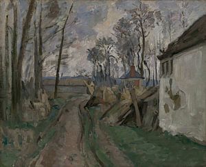 Eine Dorfstraße bei Auvers (1872-73)