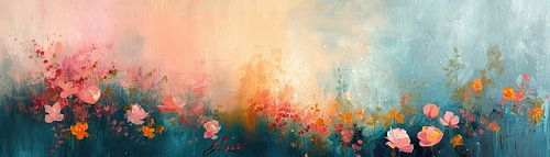 Abstract Flowers | Petal Shimmer