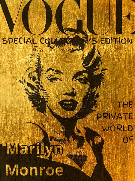 VOGUE MARILYN GOLD par JARART.
