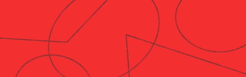 Rouge avec des figures brunes par Aiko Roozendaal